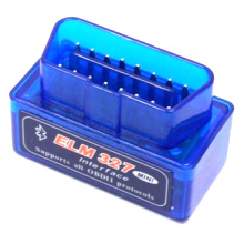 Gute billige Qualität Elm 327 OBD2 Bluetooth Auto Diagnose-Tool des blauen v1. 5